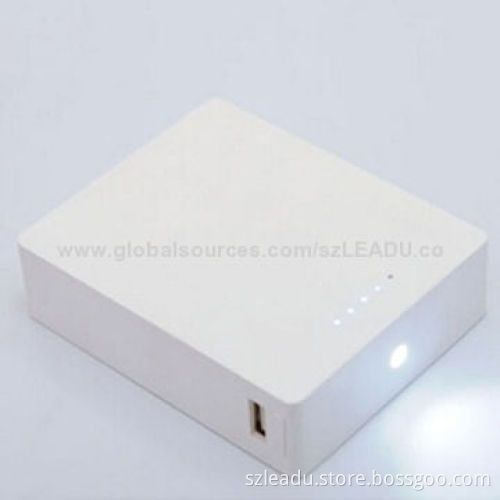 Power bank, dual output, 8,000mAh (8,800 and 10,400 for options)